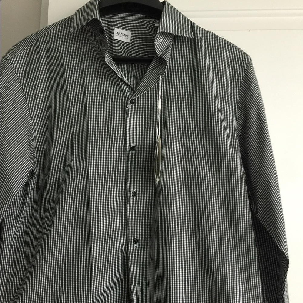 BRAND NEW/NEVER WORN gorgeous Armani dress shirt